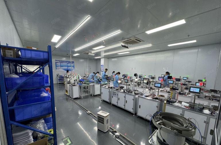 光明上村1500平米精装修厂房，带无尘车间