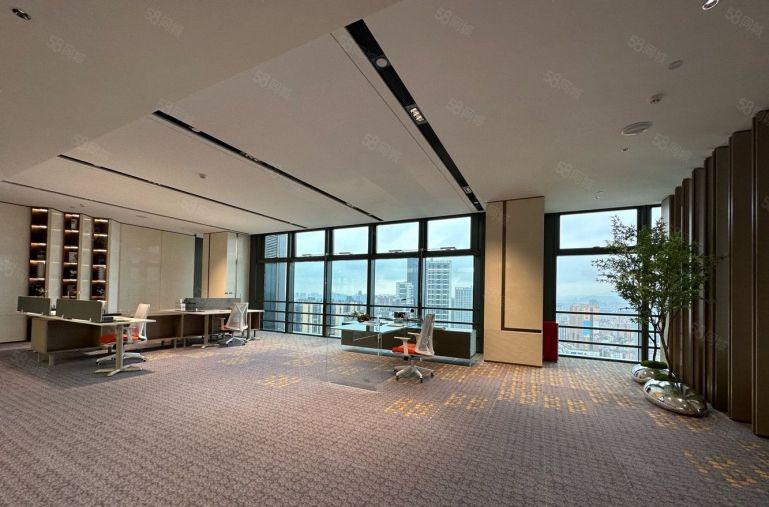 公明广场地铁口地标写字楼  200平精装4加1格局 招商直租