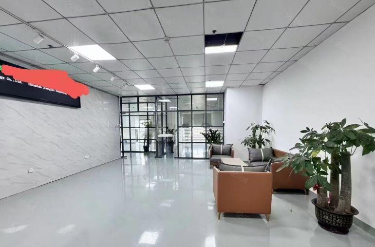 光明楼村地铁口原房东一楼楼上300平起租精装办公仓库厂房出租