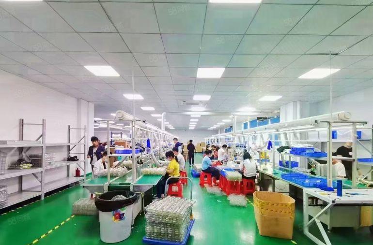 公明光明地铁口2000平精装修厂房无转让费出租办公室仓库分租