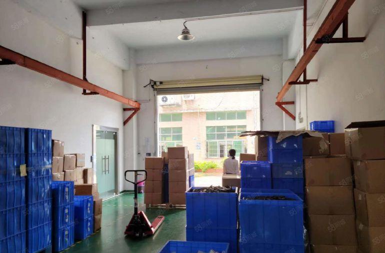 公明东坑标准厂房一楼900平精装办公室，行车，真正的拎包入住