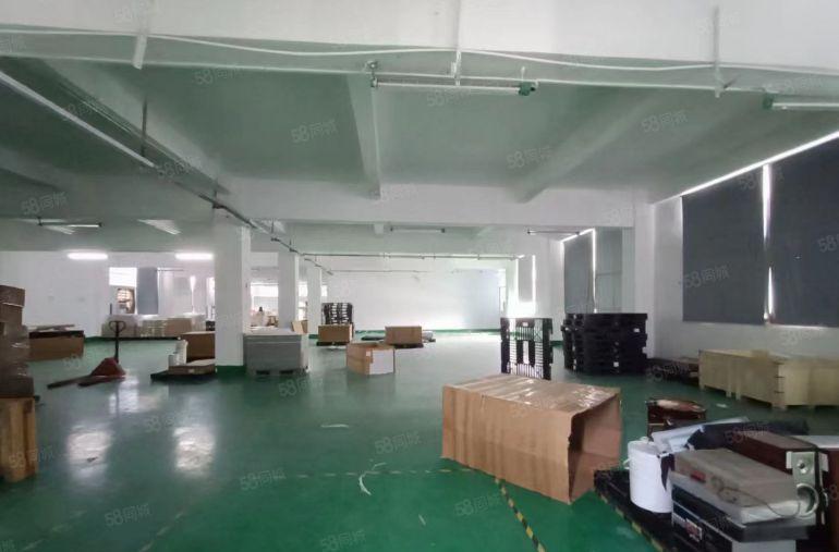 公明楼上精装修厂房带无尘车间单层1430平厂房出租