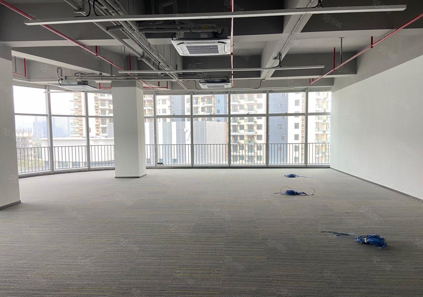 光明区凤凰城地铁口带装修楼上2000平研发电商办公大小可分