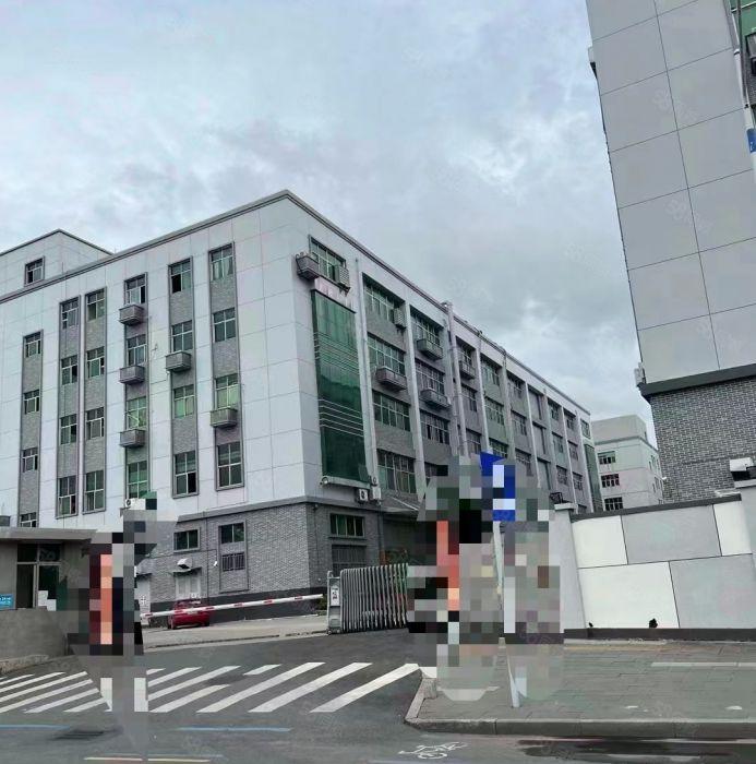 光明公明楼村大型园区厂房出租（465平现成装修，带隔好仓库）