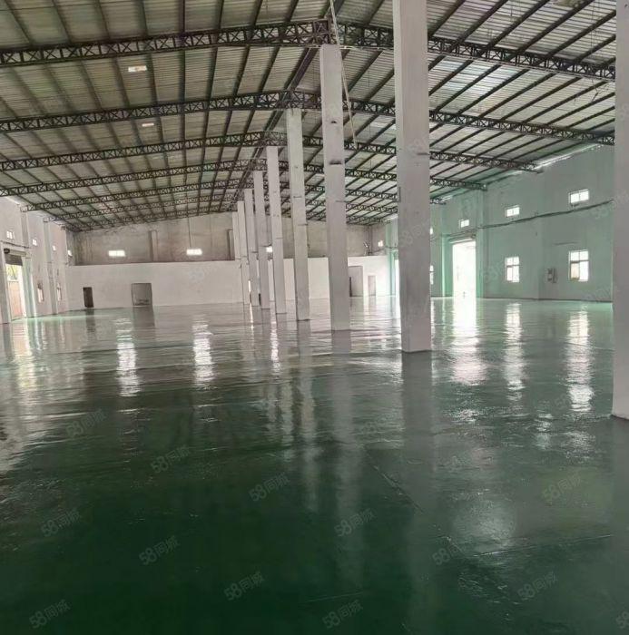 公明楼村独院钢构厂房（2600平高度9米，全新地平漆）交通好