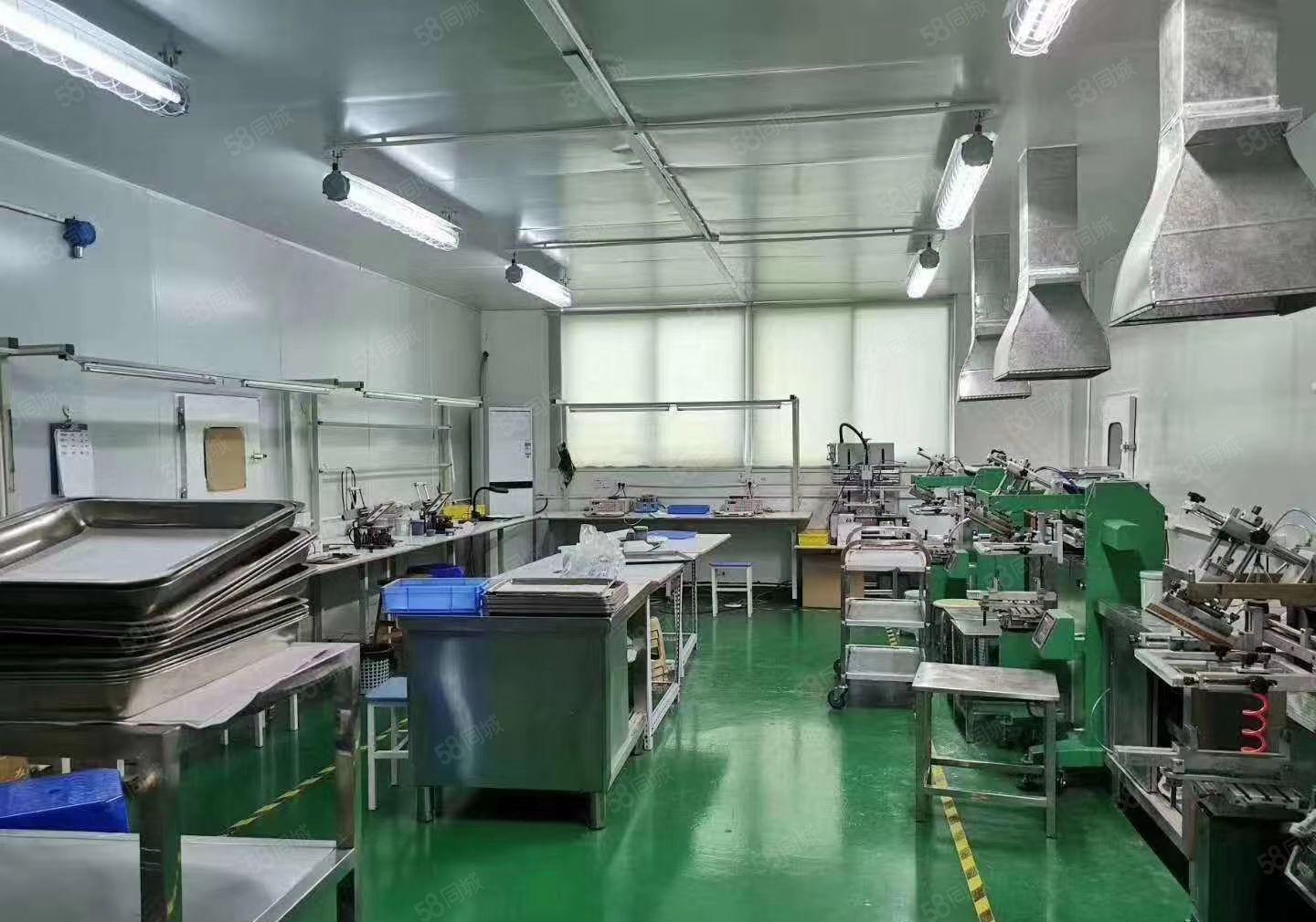 公明塘家350平厂房出租，现民成流水线适合做电子，显示屏公明