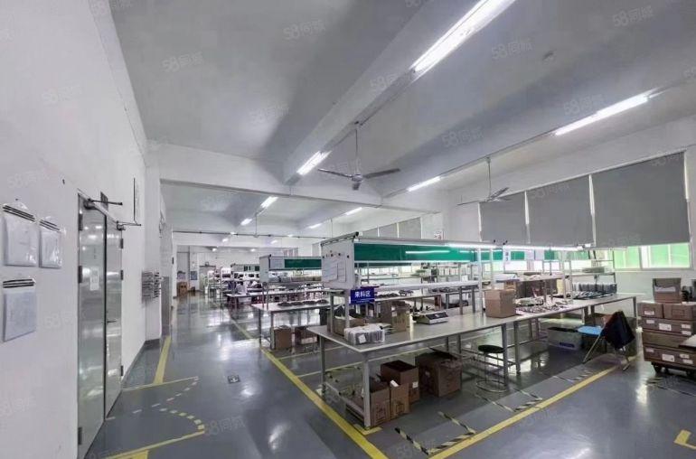 公明甲子塘，花园式厂房1300平出租，精装修