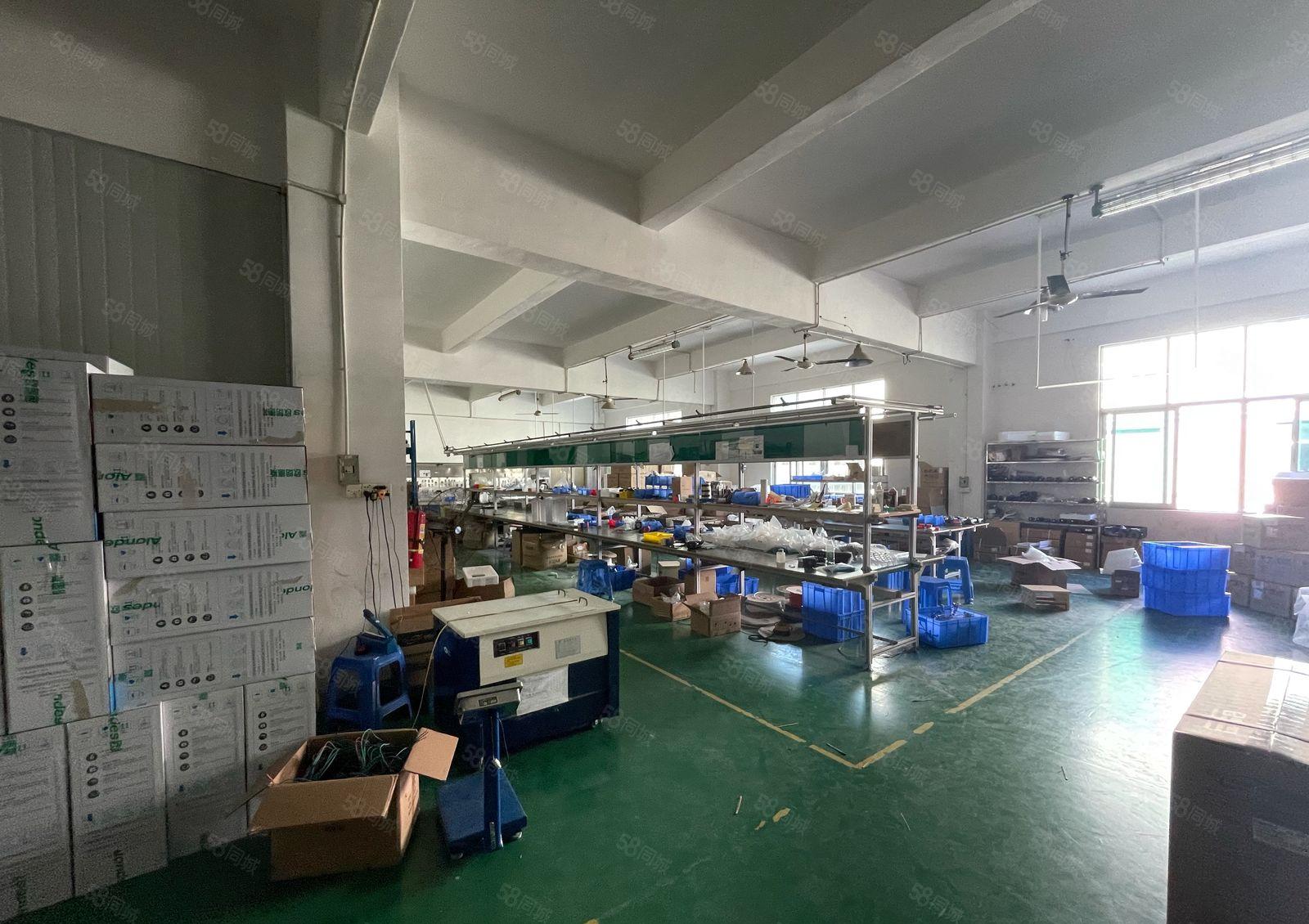 坑梓新出1300平方精装修厂房现成车间办公室水电齐全领包入住