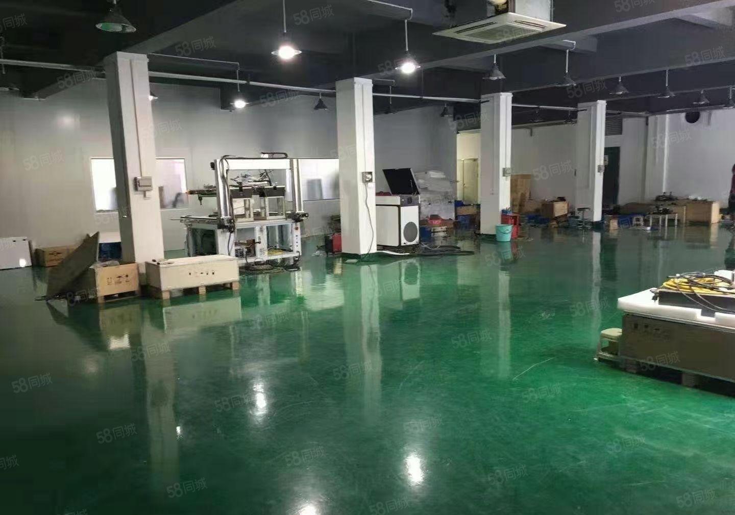 坪山一楼厂房出租2000平方带现成装修可分租水电齐全