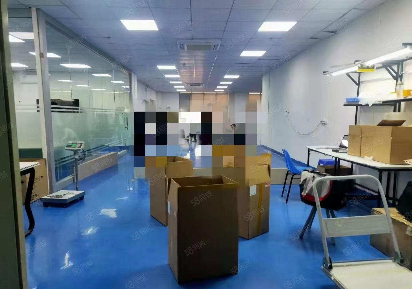 免租期三个月坪山大道原房东红本厂房二楼1300平精装带办公