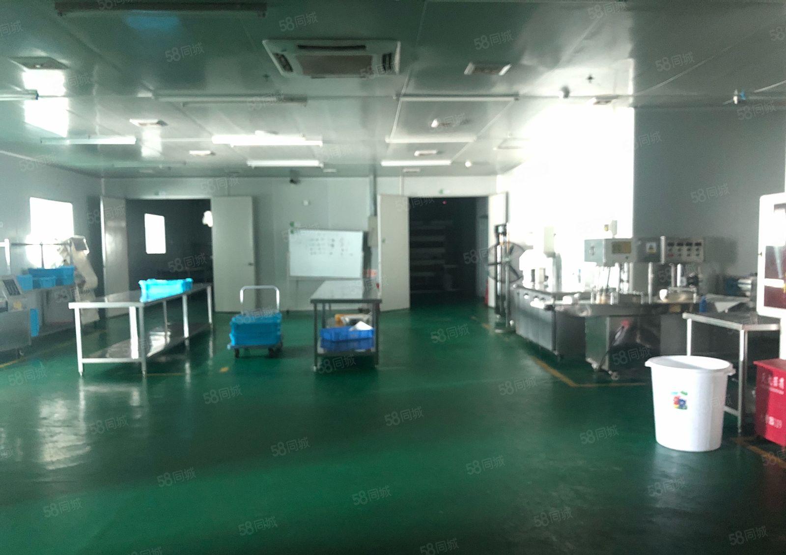 深圳20块一平无尘车间带冷冻库5400平食品加工独院厂房出租