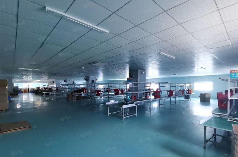 17元起租坪山大工业园一楼二楼2500平精装修厂房出租可分租