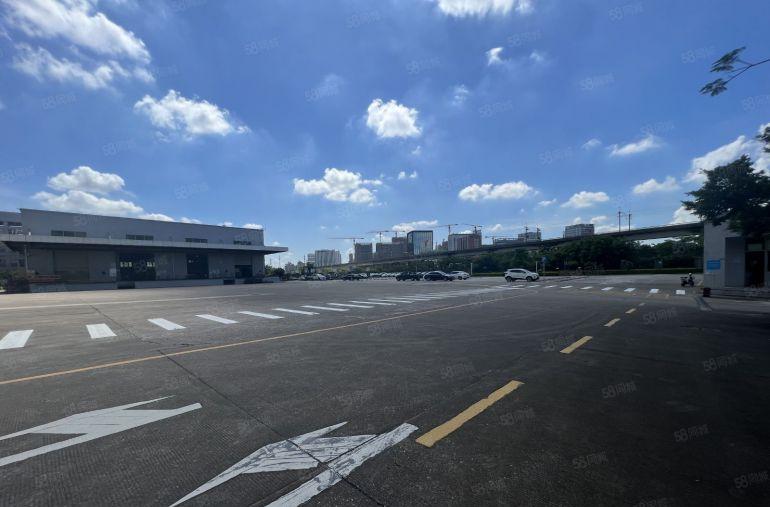 坑梓主干道原房东一楼厂房2500平方仓库出租带卸货平台空地大