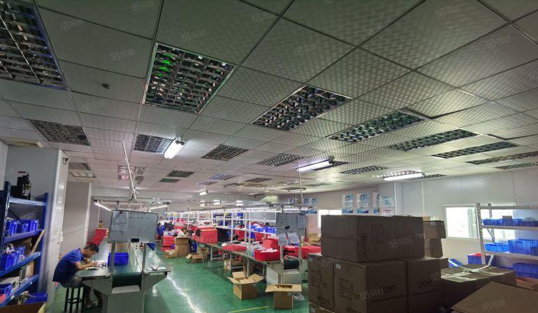 18元起租坪山原房东工业园一楼二楼1150平厂房出可分租