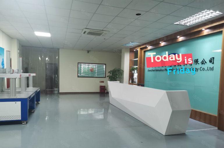 坪山锦龙原房东科技园新出800平红本带精装办公仓库厂房出租