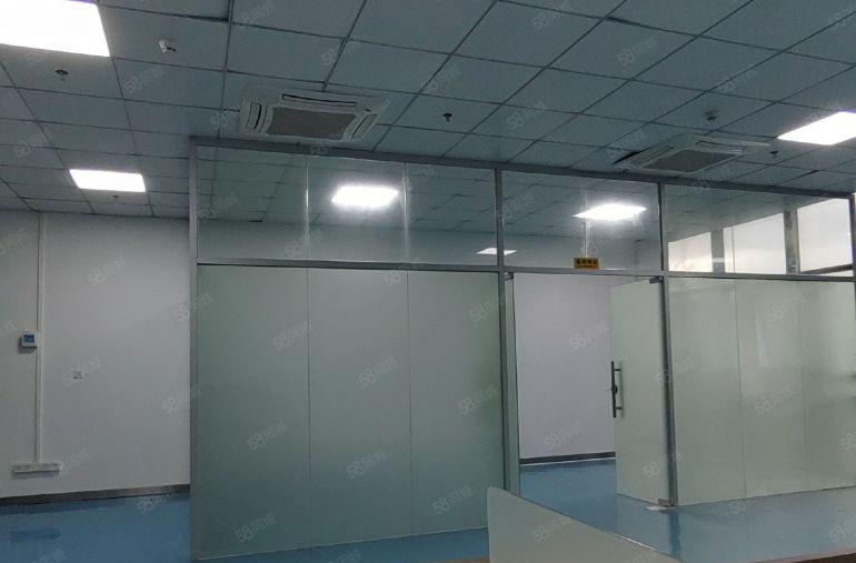 拎包就能用坪山龙田大型园区9楼200平精装已隔断好现成办公室