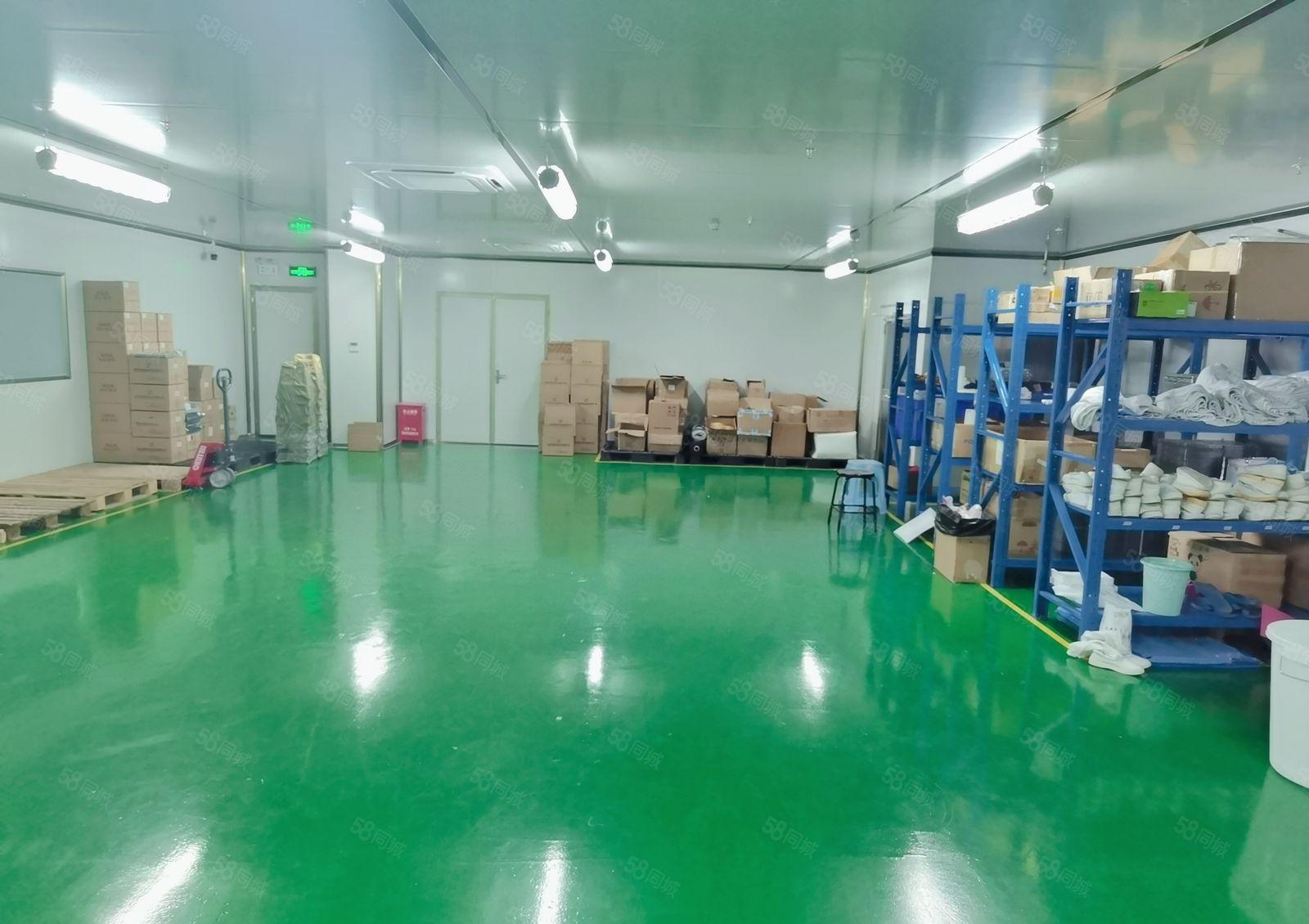 坪山红本无尘车间2000平厂房出租，现成精装办公室，低价出租