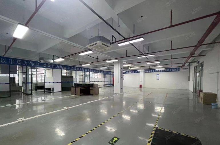 坪山大工业区新出600平方现成装修厂房带办公室车间水电齐全