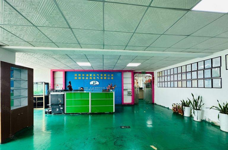 16元坪山地铁口附近500平整层精装修厂房出租