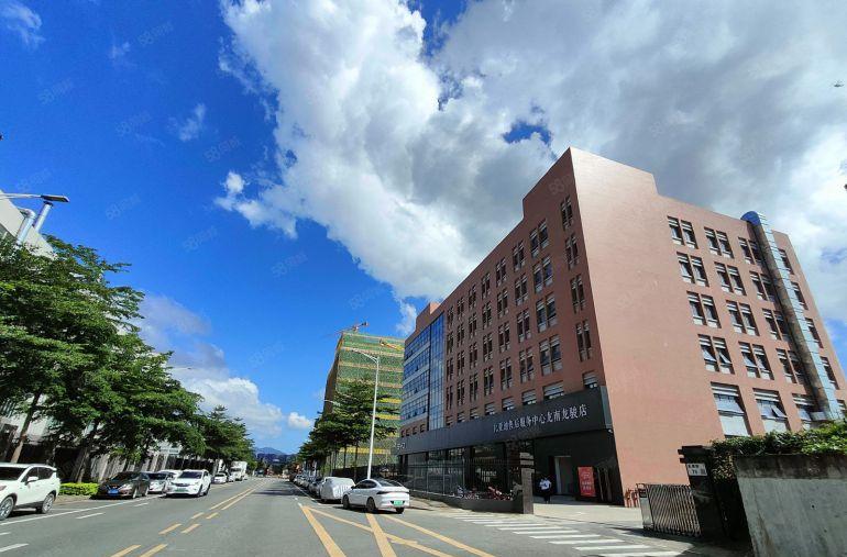 坪山沙田地铁附近无公摊楼上精装修厂房1200平低价出租可分租