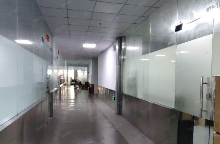 拎包就能用坪山龙田大型园区9楼200平精装已隔断好现成办公室