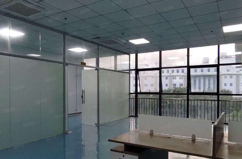 拎包就能用坪山龙田大型园区9楼200平精装已隔断好现成办公室
