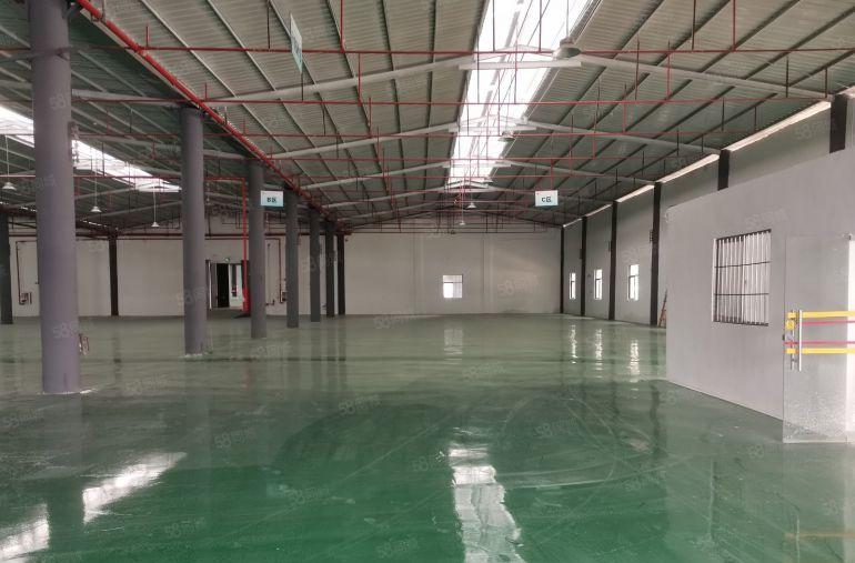 坪山坑梓大工业区原房东钢结构厂房仓库5000平滴水7米可分租