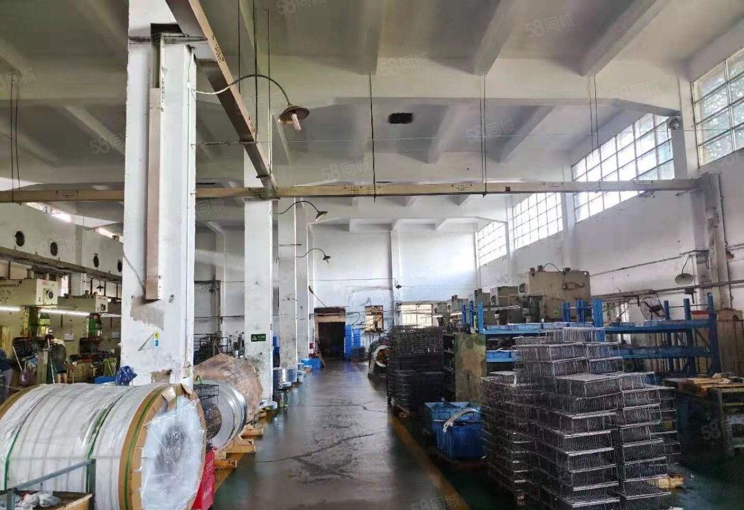 300平起分租坪山大道旁10000平红本独院厂房出租层高8米