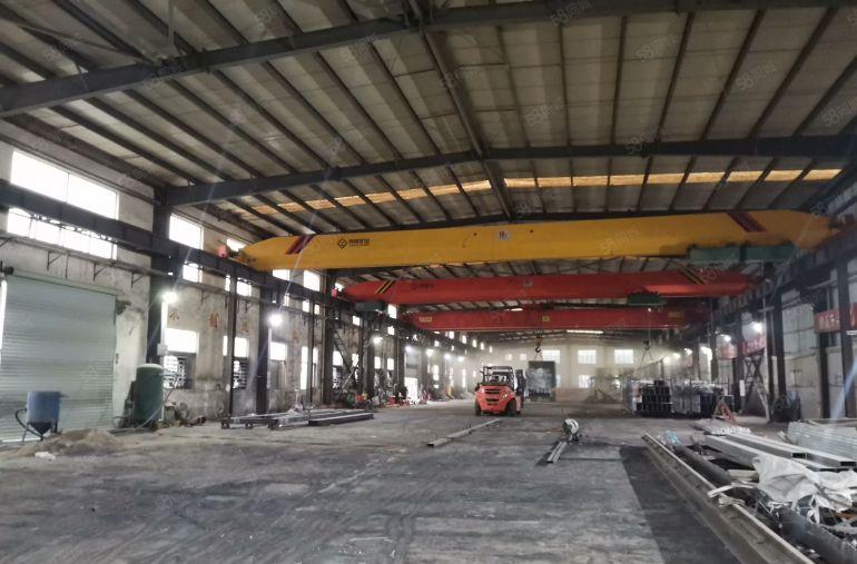 深圳市坪山区3200平米独院带5台行车厂房出租，行车有32吨