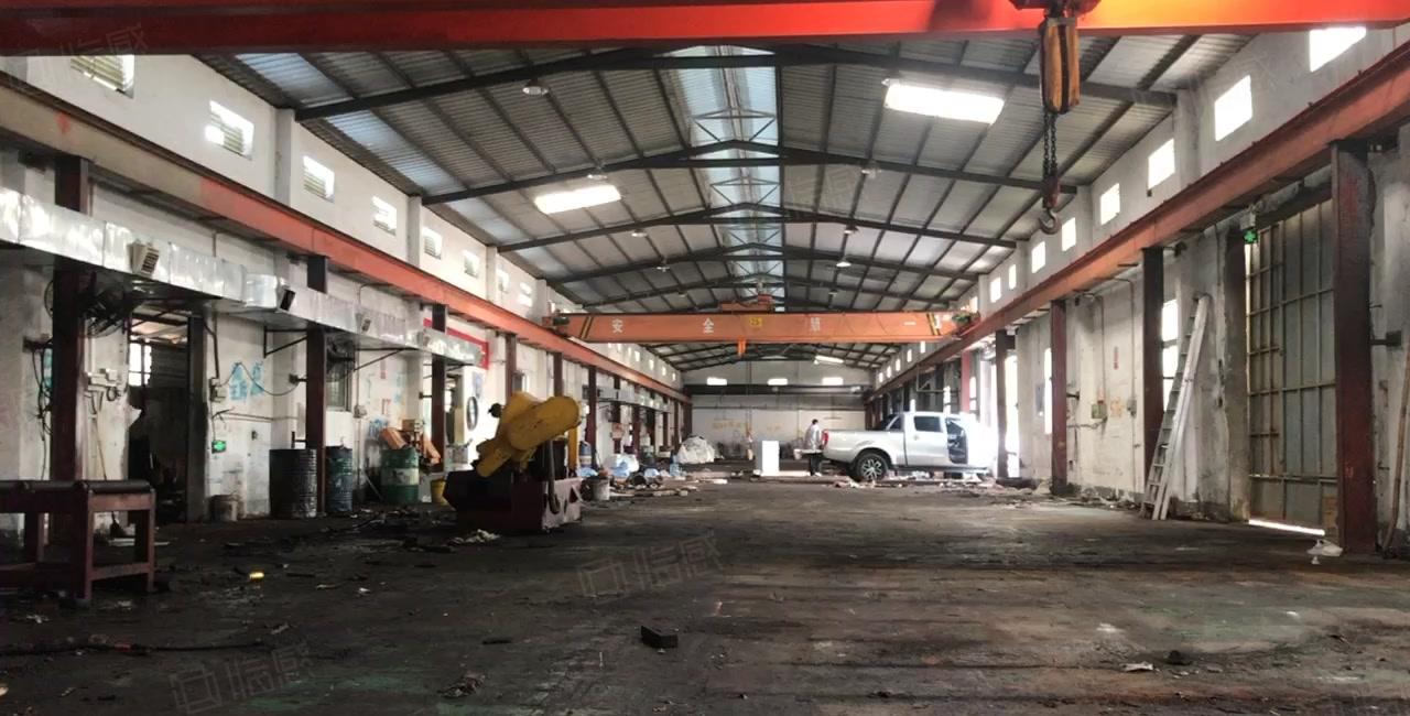 深圳坪山1400平方米，钢结构单一层厂房出租，8米高