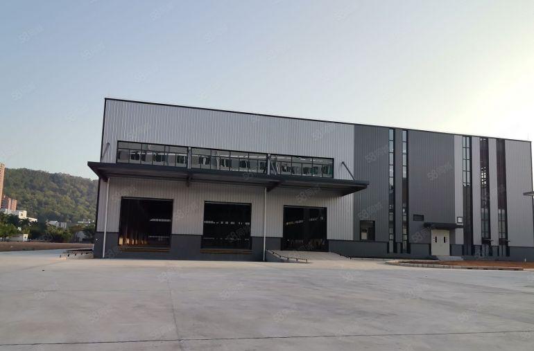 深圳市坪山区原房东红本全新3栋钢构厂房出租，高度12米可分租