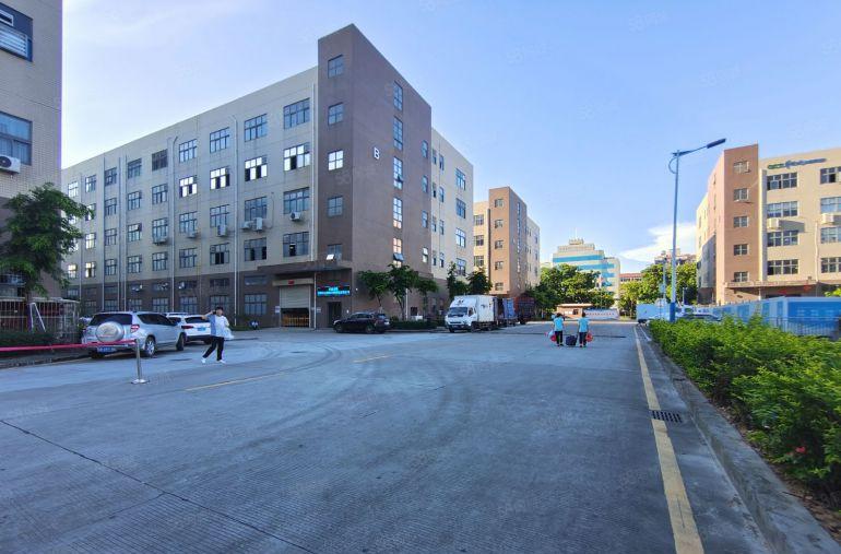 坪山宝龙交界南坪快速旁原房东独栋1.2万平精装修红本厂房出租