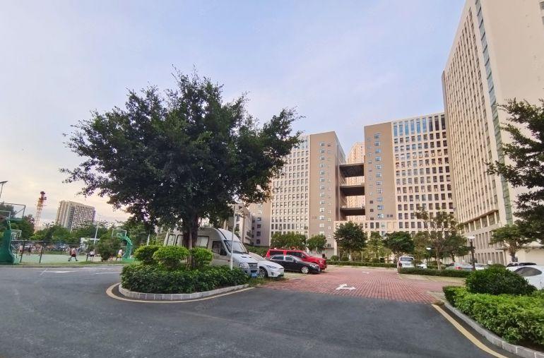 坪山竹坑科技园新空出楼上500平方带装修办公室仓库厂房出租