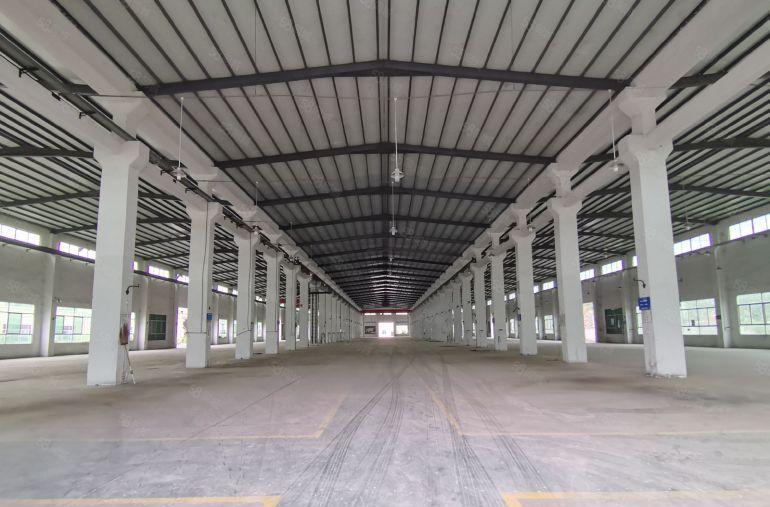 坪山大工业区独门独院单一层9米高钢构带行车厂房出租可分租