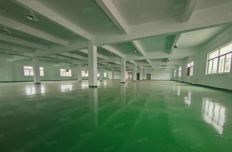 坪山新出2000平精装修厂房出租红本厂房现成办公室车间可分租