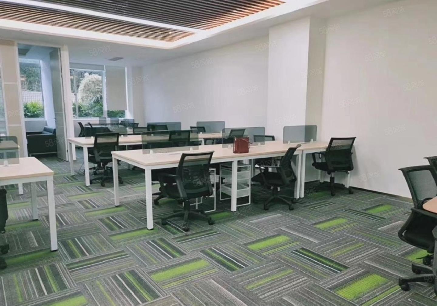 科技园北区 345平特价65元 带家私 可备案 园林式办公