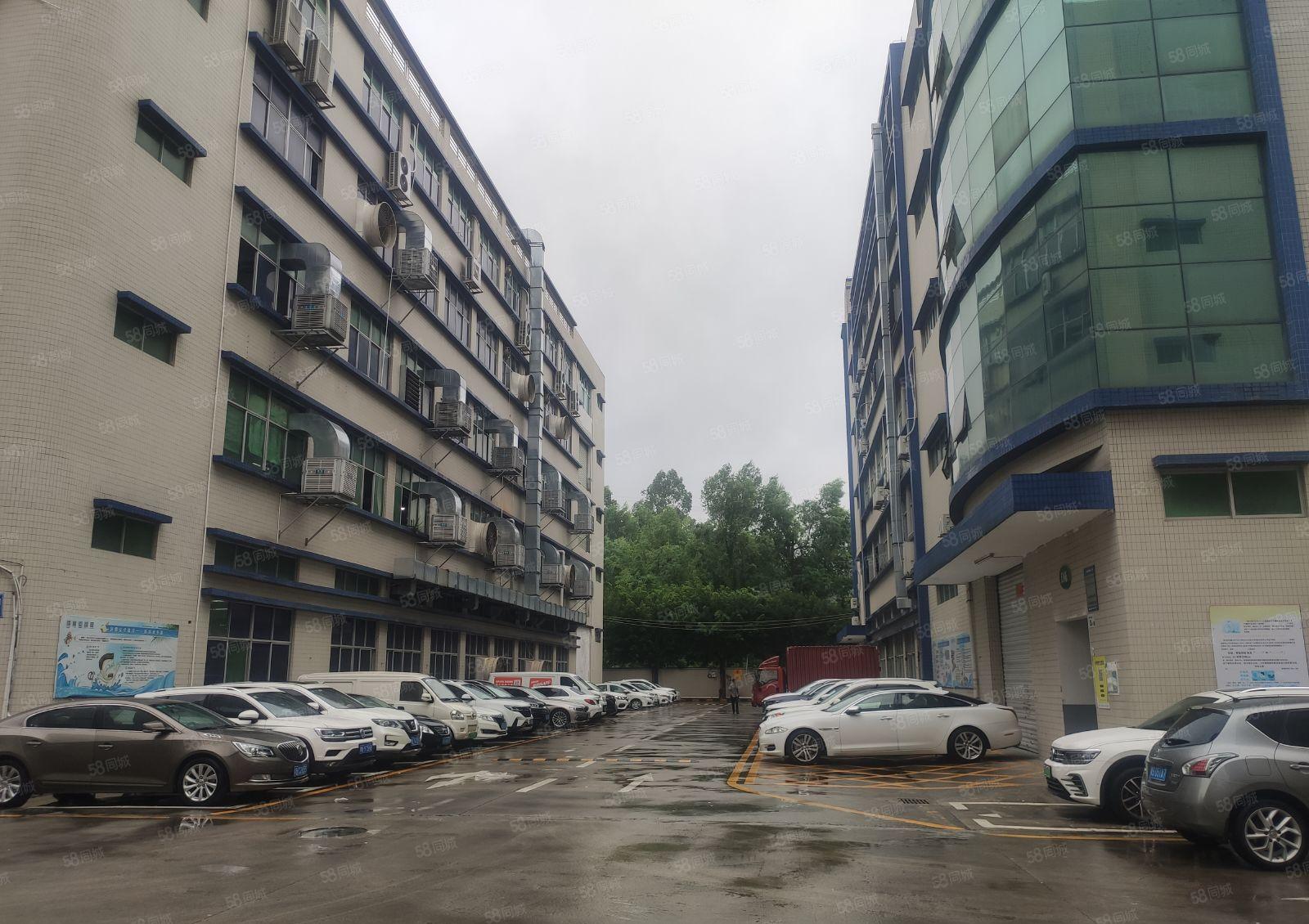 观澜靠近坂田1400平花园式厂房五和大道旁。形象优美。空地大