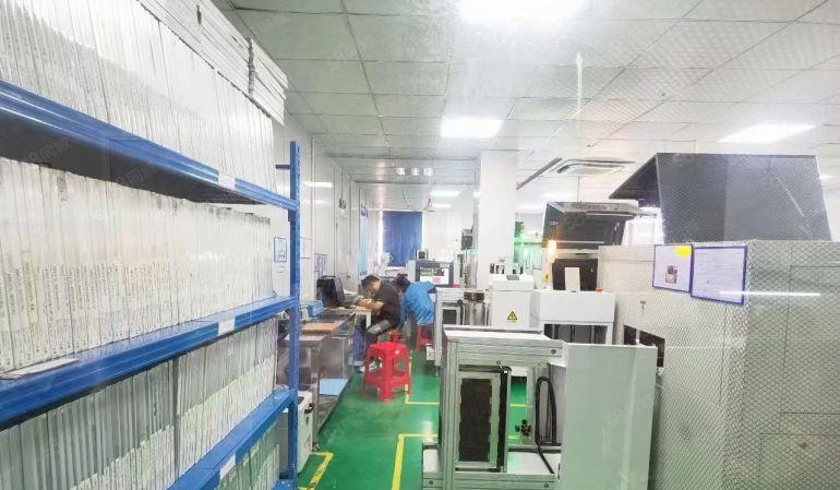 沙井原房东红本厂房整层1500平精装修无转让费出租