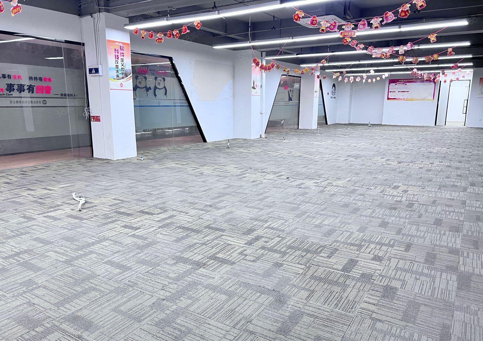 西丽大学城地铁口新出电梯口精装720平 总部研发办公电商等