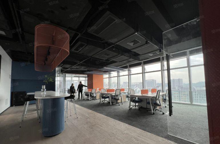 福田大中华国际金融中心写字楼带豪华装修2000平方办公室出租