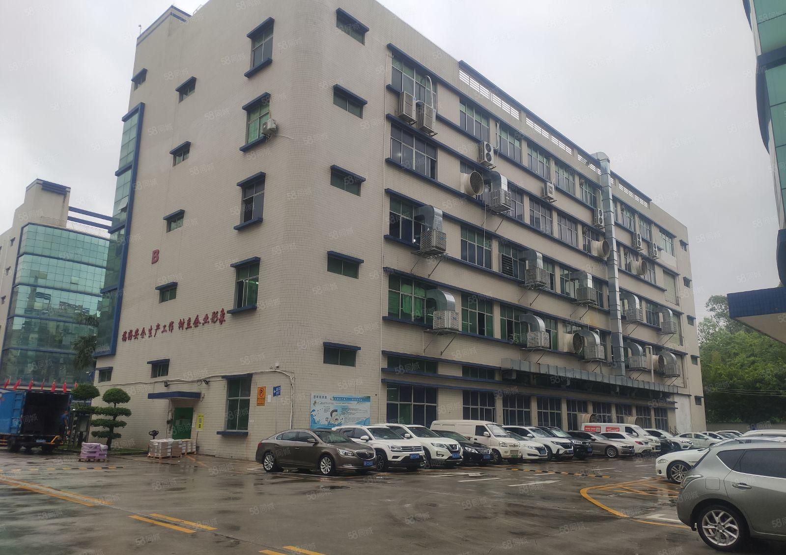 观澜靠近坂田1400平花园式厂房五和大道旁。形象优美。空地大