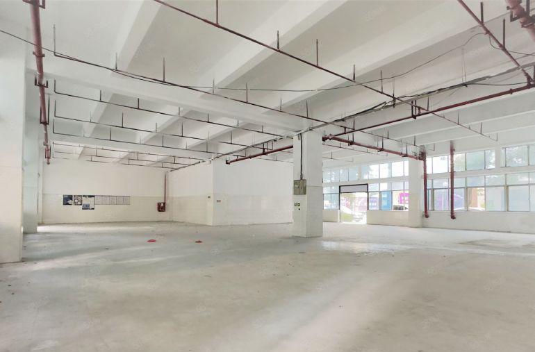 东莞物流园仓库一楼1500平超大空地办公厂房出租带卸货平台