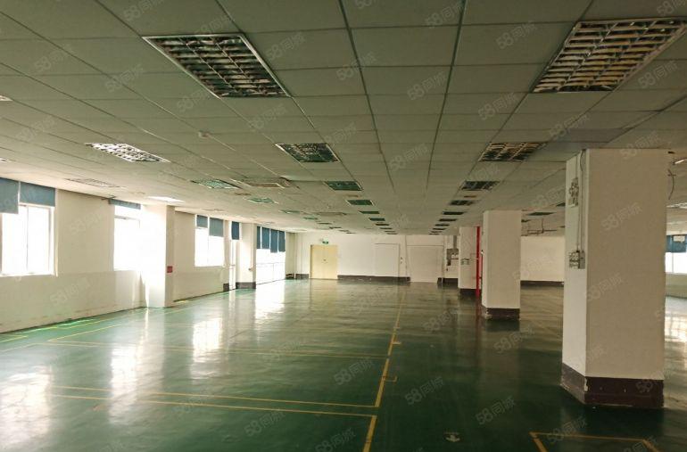 横岗六约地铁口原房东红本2000平厂房出租分租带装修可办环评