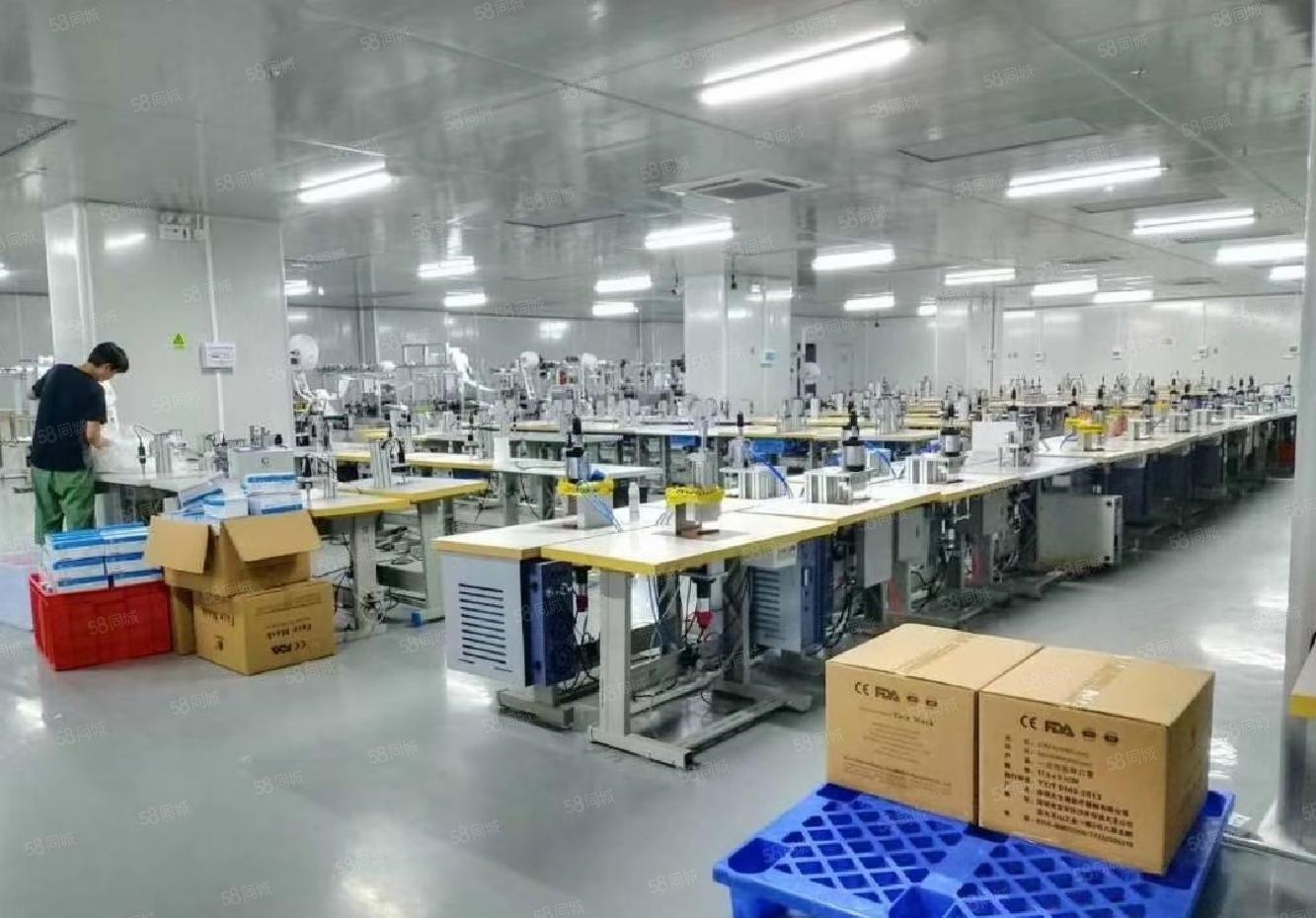 沙井镇沙二新出楼上厂房1000平方带装修园区形象好，交通方便