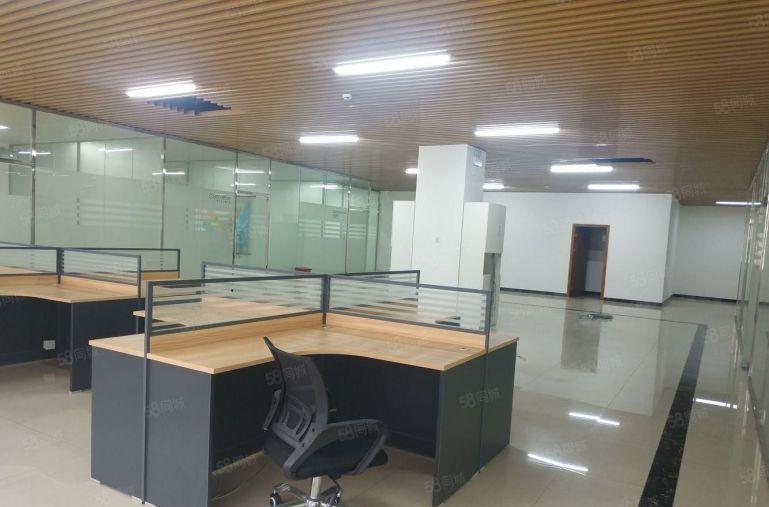 现在入场2个月免租 36元 西丽地铁口精装350平办公室直租