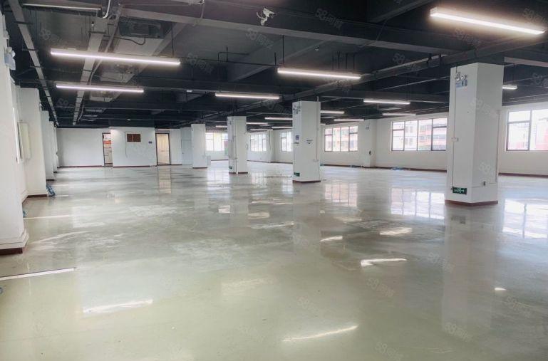 免租6个月1380平整层大开间 珠光地铁7号线 使用率70
