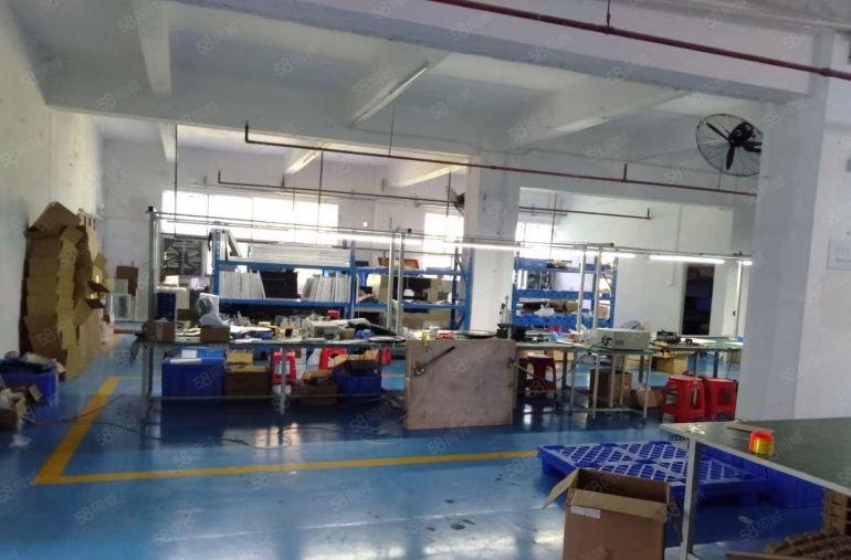 石岩北环路楼上620平米带装修厂房出租