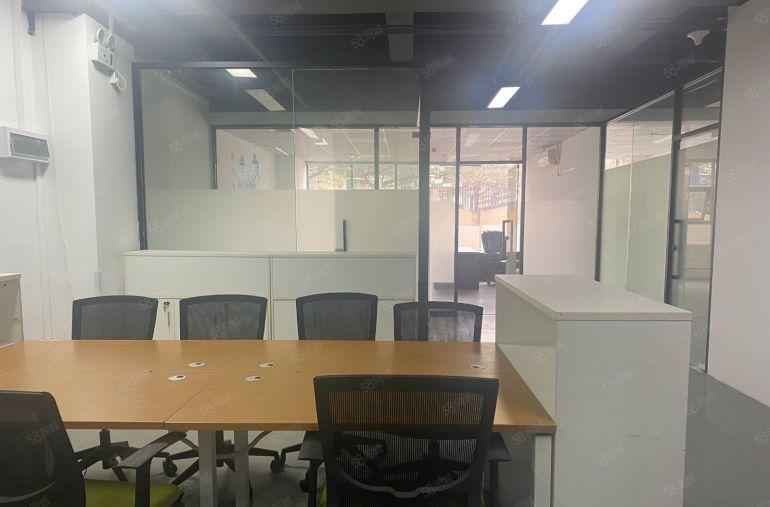 南山西丽百旺信工业园2700平带装修，可分租