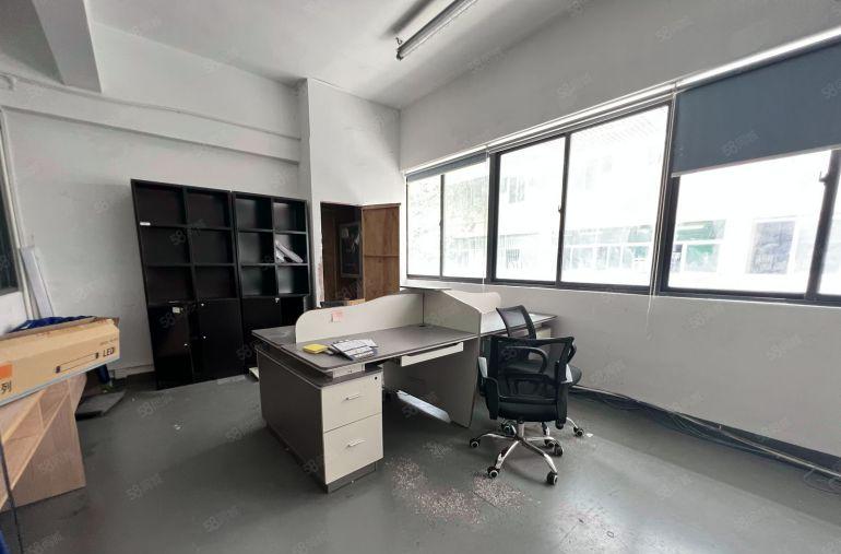 福田原房东厂房300平方电商仓库出租一楼上分租带精装修好招工