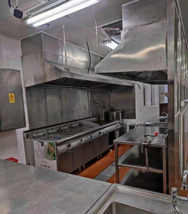 蛇口东角头双地铁口 一楼500平现成中央厨房仓储配送店直租